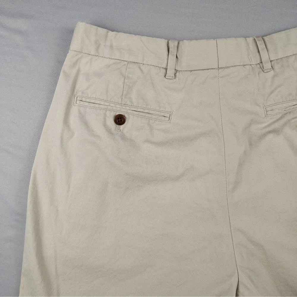 Polo Golf Ralph Lauren Shorts Mens 32 Beige Stretch Chino Golf Classic Fit Crest